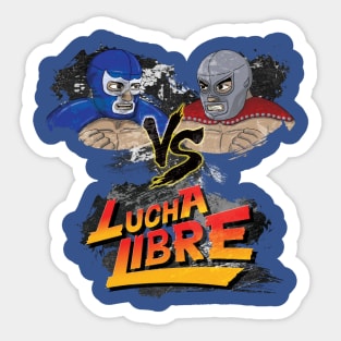 Street Lucha Libre Fighter Sticker